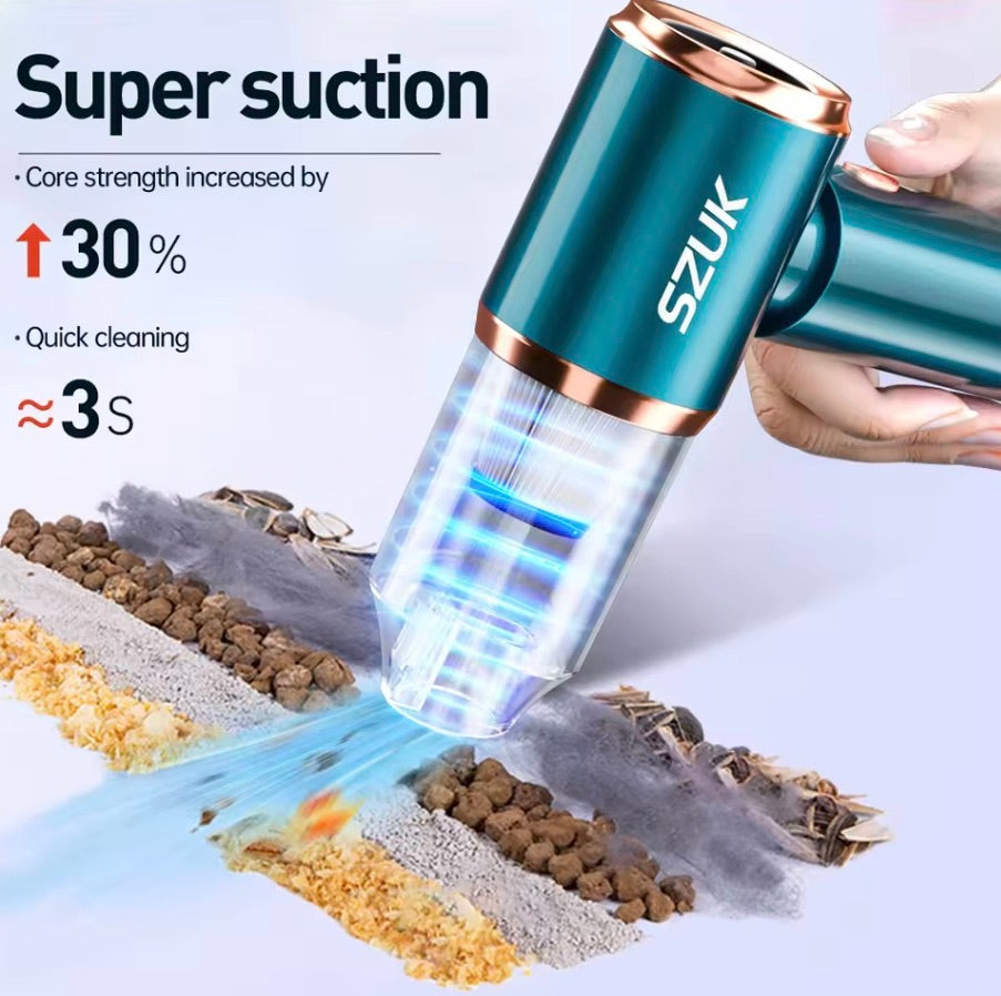 Mini wireless portable vacuum cleaner