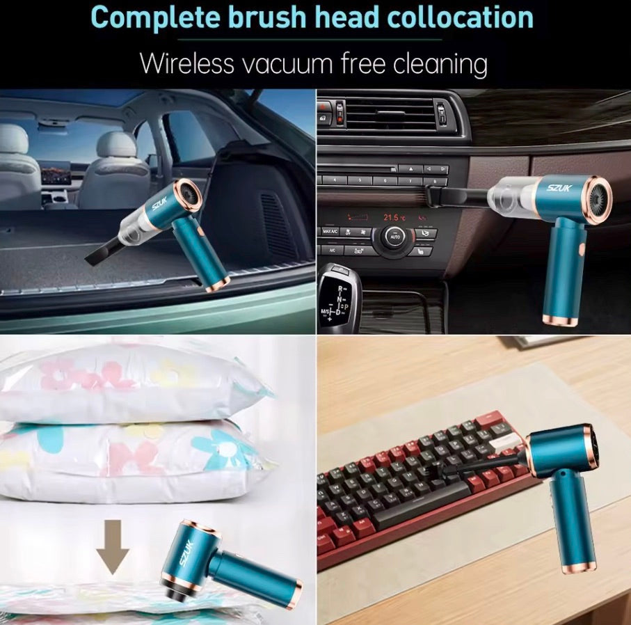 Mini wireless portable vacuum cleaner