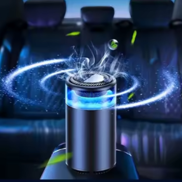 Smart Aroma Diffuser - Ultrasonic Atomization + Car Air Purifier with LED