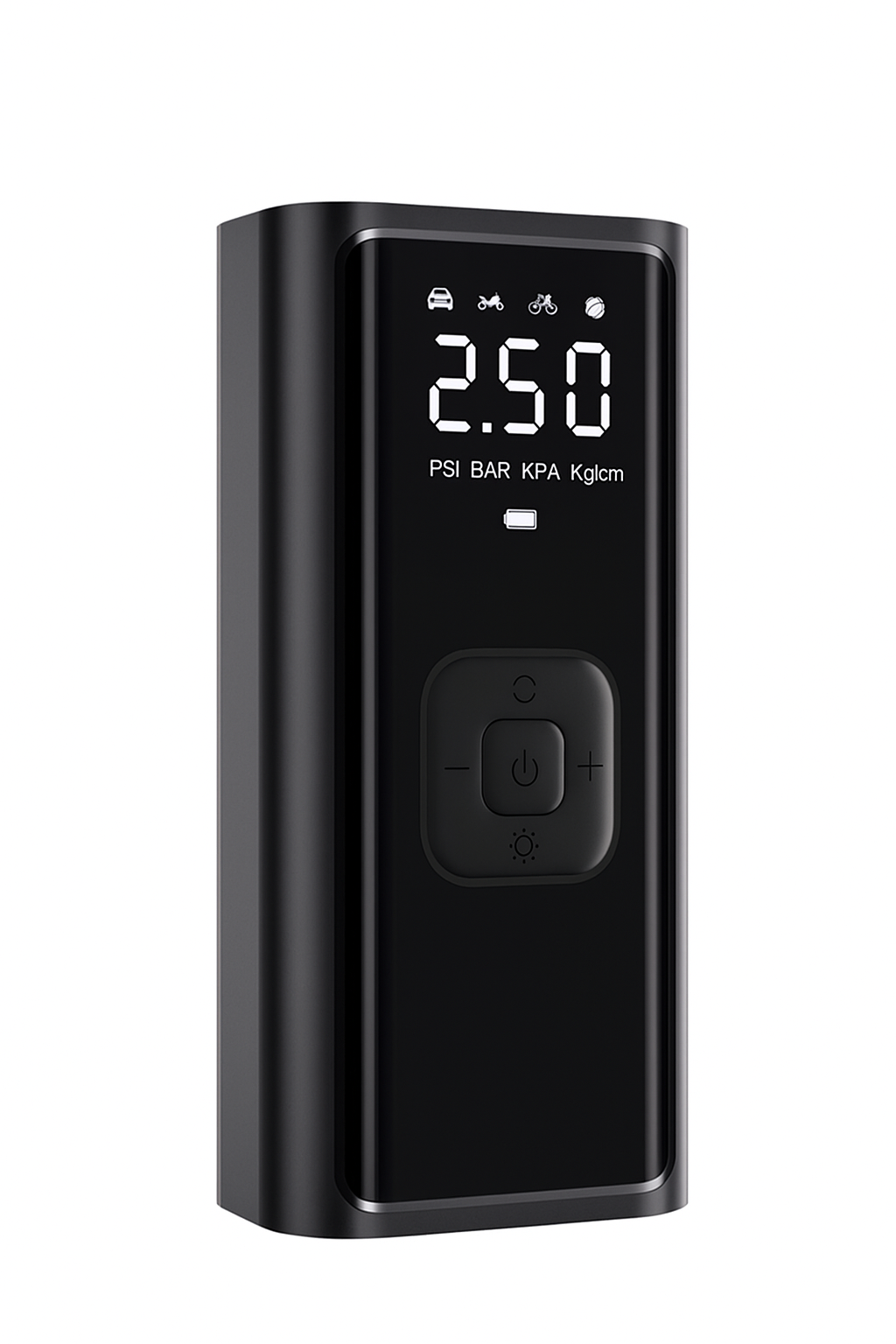 Wireless portable car tire inflator