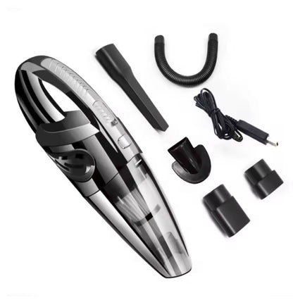 Portable Car Vacuum Cleaner, Cordless Charging Model, High Power, Small Car Interior Vacuum Cleaner, 1 Set