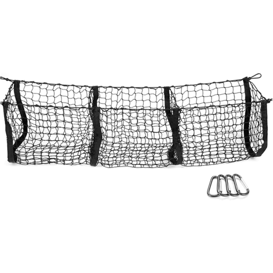 Universal loading net holder - Nylon elastic mesh with 4 pockets &amp; hooks