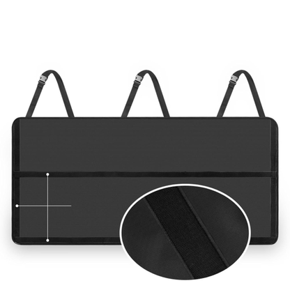 Mesh Hanging Storage Bag - Multifunctional Organizer for Car/SUV Seat Backrest