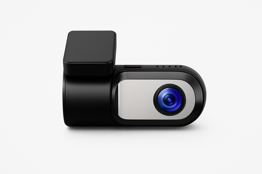 Mini HD dashboard camera - Car video recorder with 24h monitor and USB/WiFi connectivity